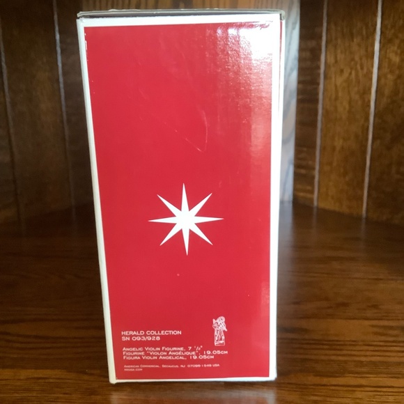 Vintage 1990s MIKASA Lead Crystal Angelic Violin Figurine - Picture 5 of 5